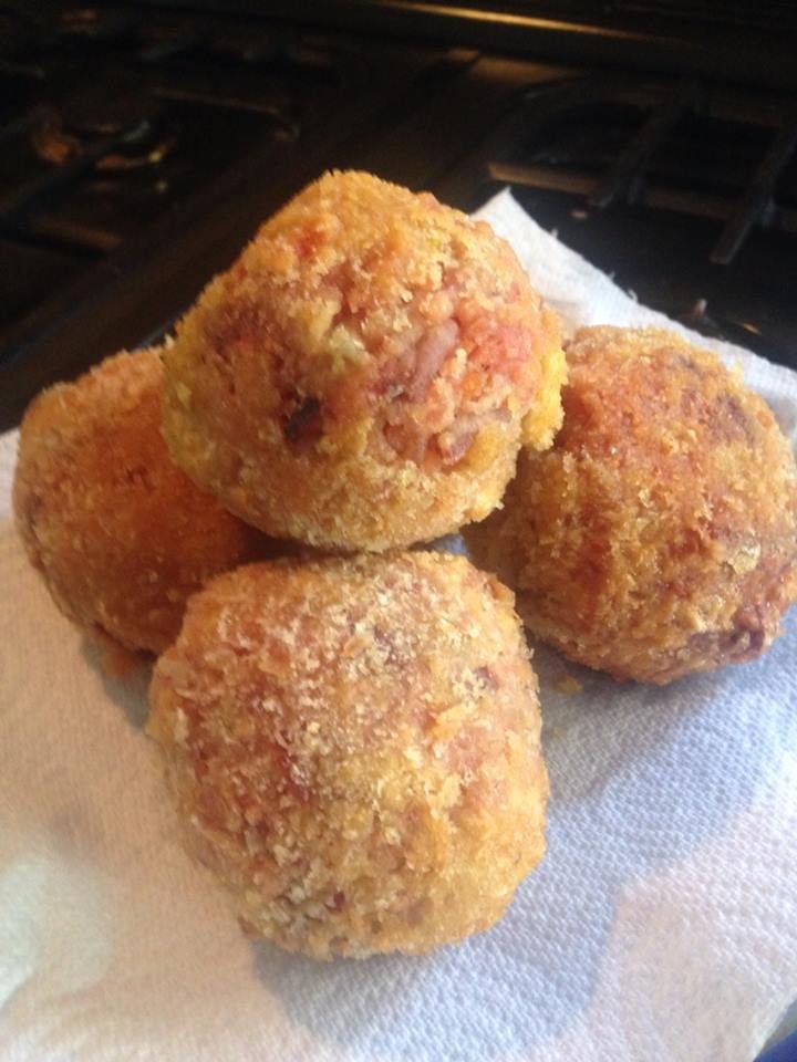 Beetroot Arancini