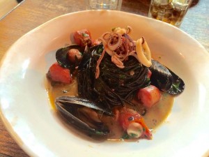 Squid Ink Spaghetti