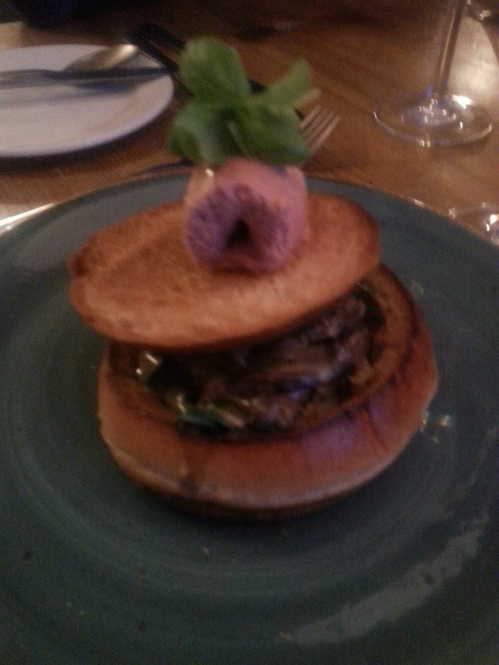 Mushroom & Chicken Liver Pate on Brioche