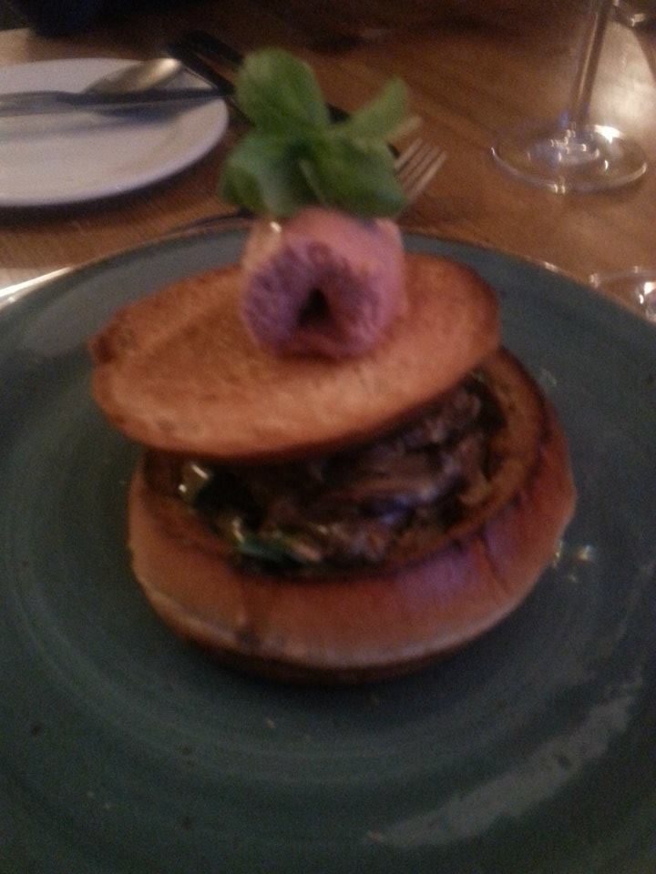 Mushroom & Chicken Liver Pate on Brioche